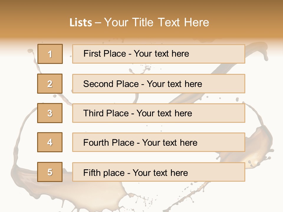 Spray Nutrition Ice PowerPoint Template