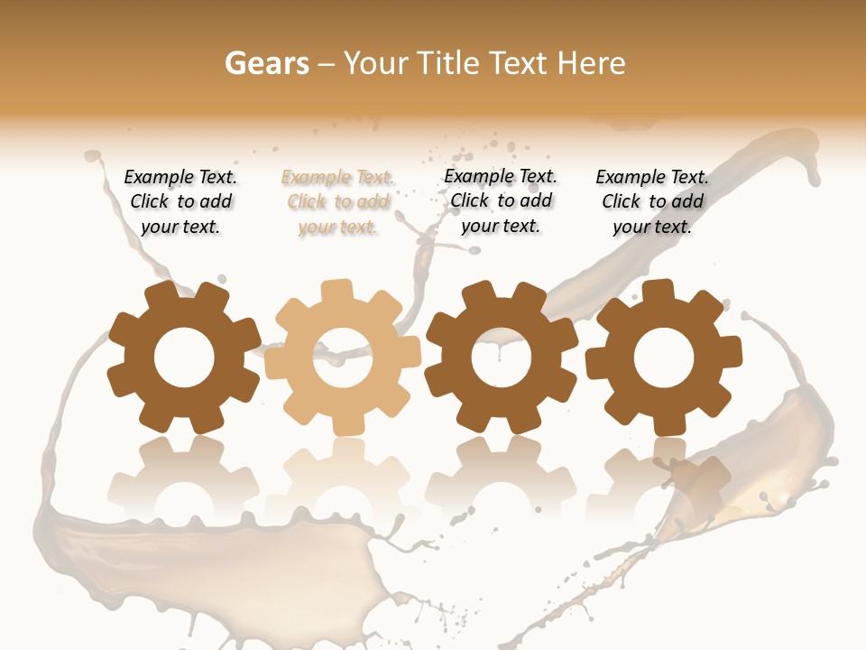 Spray Nutrition Ice PowerPoint Template