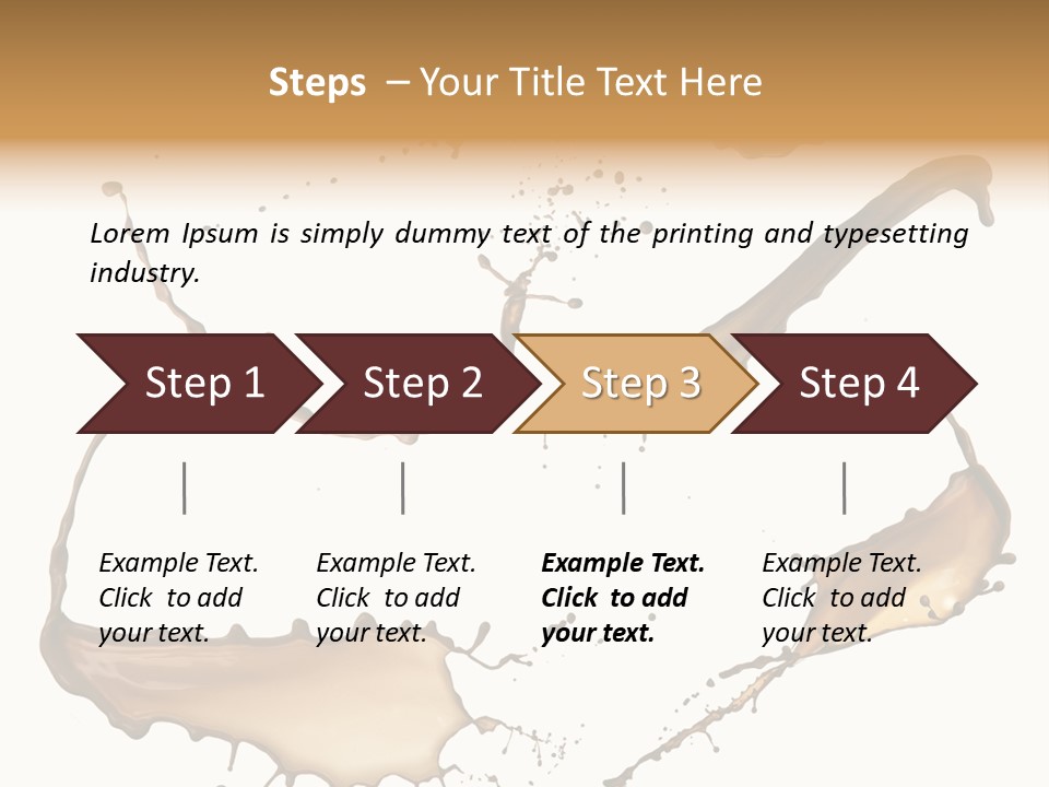 Spray Nutrition Ice PowerPoint Template