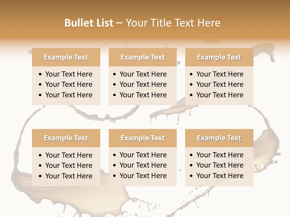 Spray Nutrition Ice PowerPoint Template