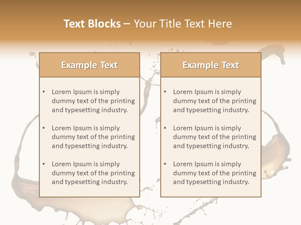 Spray Nutrition Ice PowerPoint Template