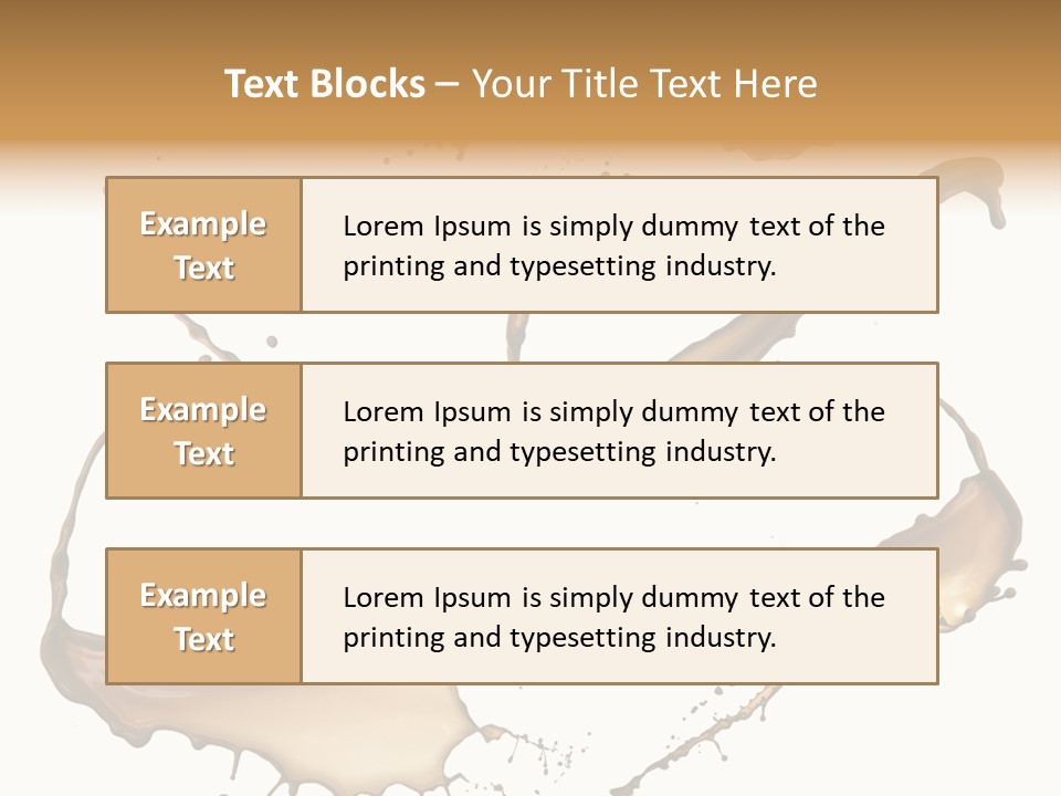 Spray Nutrition Ice PowerPoint Template