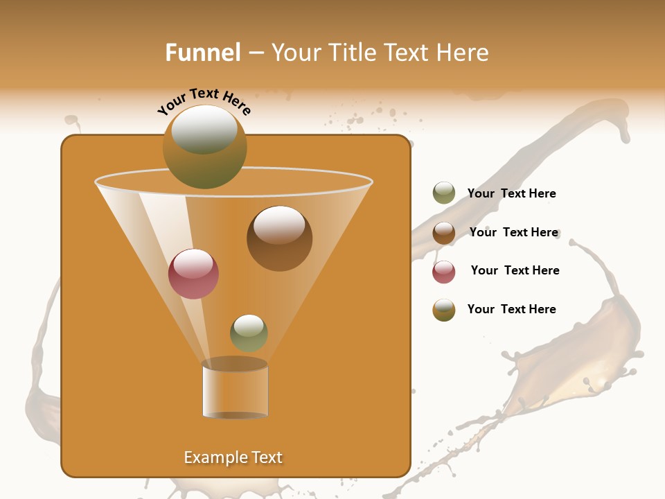 Spray Nutrition Ice PowerPoint Template