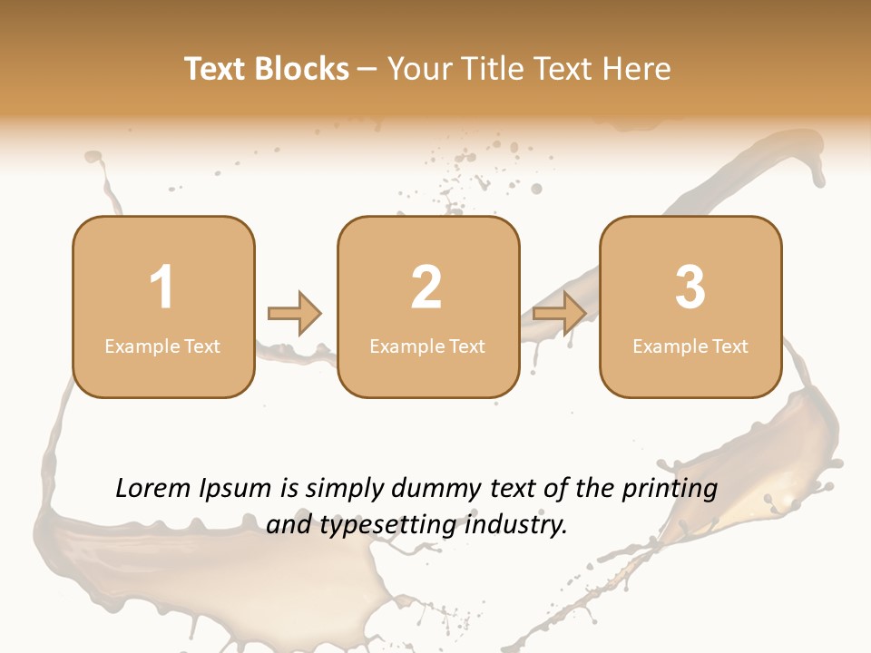 Spray Nutrition Ice PowerPoint Template