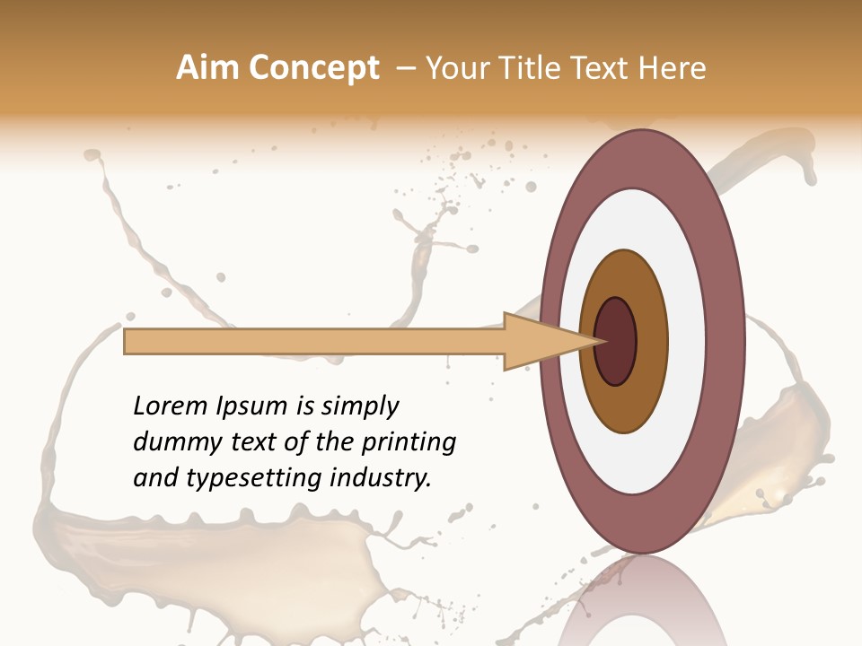 Spray Nutrition Ice PowerPoint Template