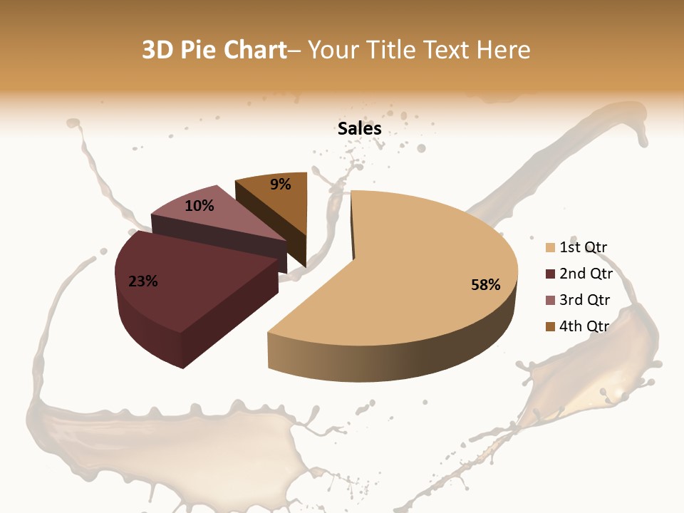 Spray Nutrition Ice PowerPoint Template