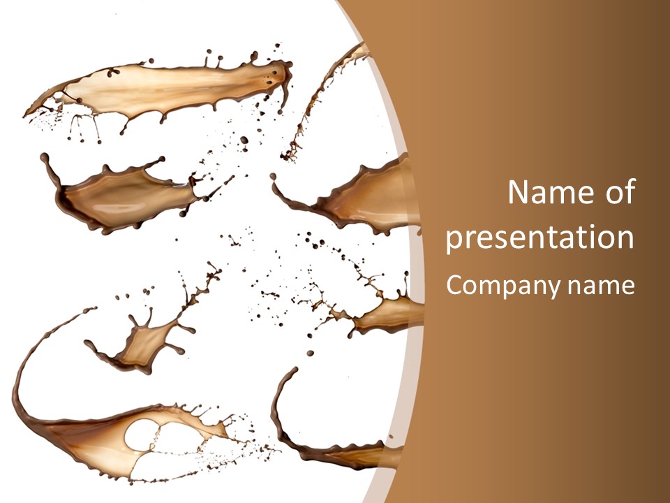 Action Cream Backdrop PowerPoint Template