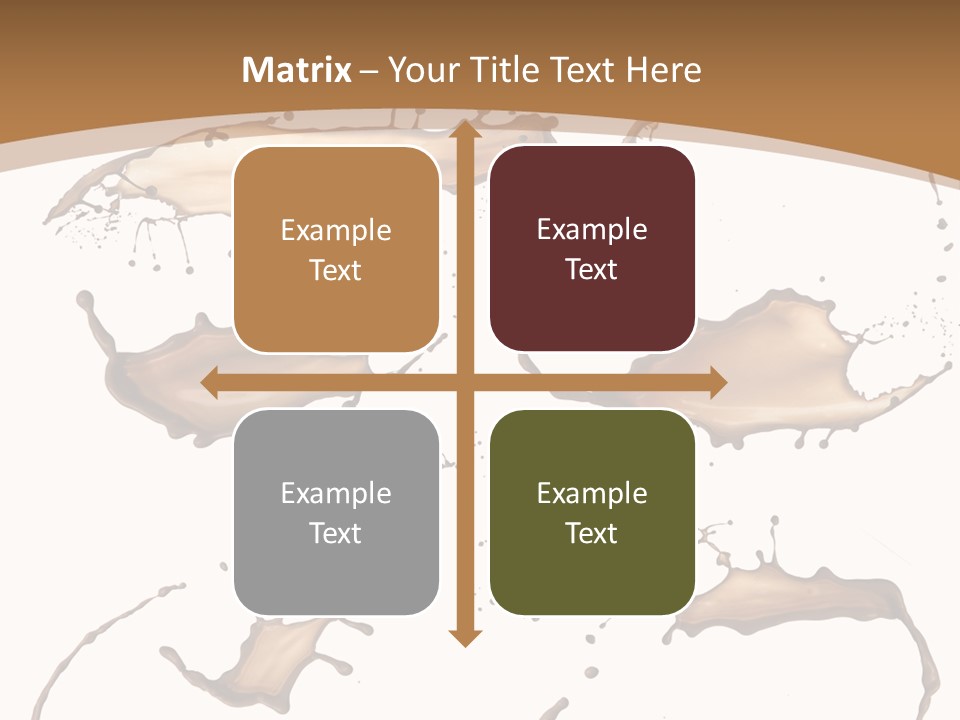 Action Cream Backdrop PowerPoint Template