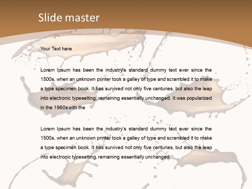 Action Cream Backdrop PowerPoint Template