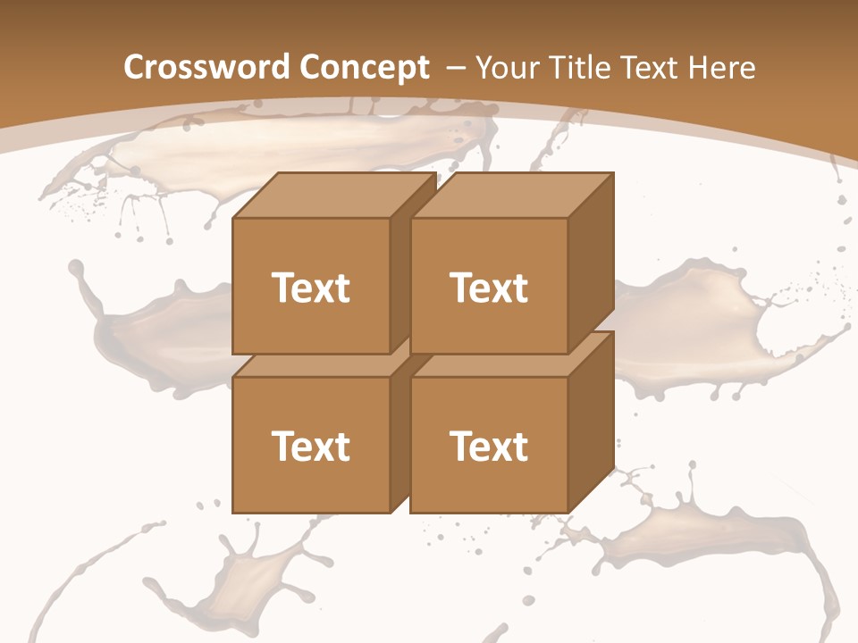 Action Cream Backdrop PowerPoint Template