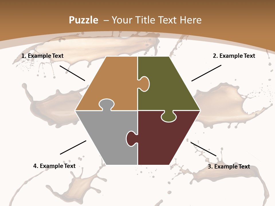 Action Cream Backdrop PowerPoint Template