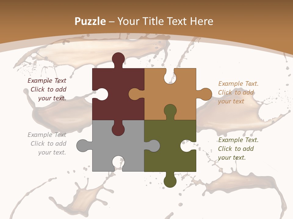 Action Cream Backdrop PowerPoint Template