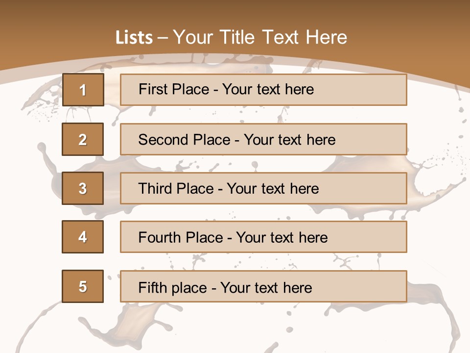 Action Cream Backdrop PowerPoint Template