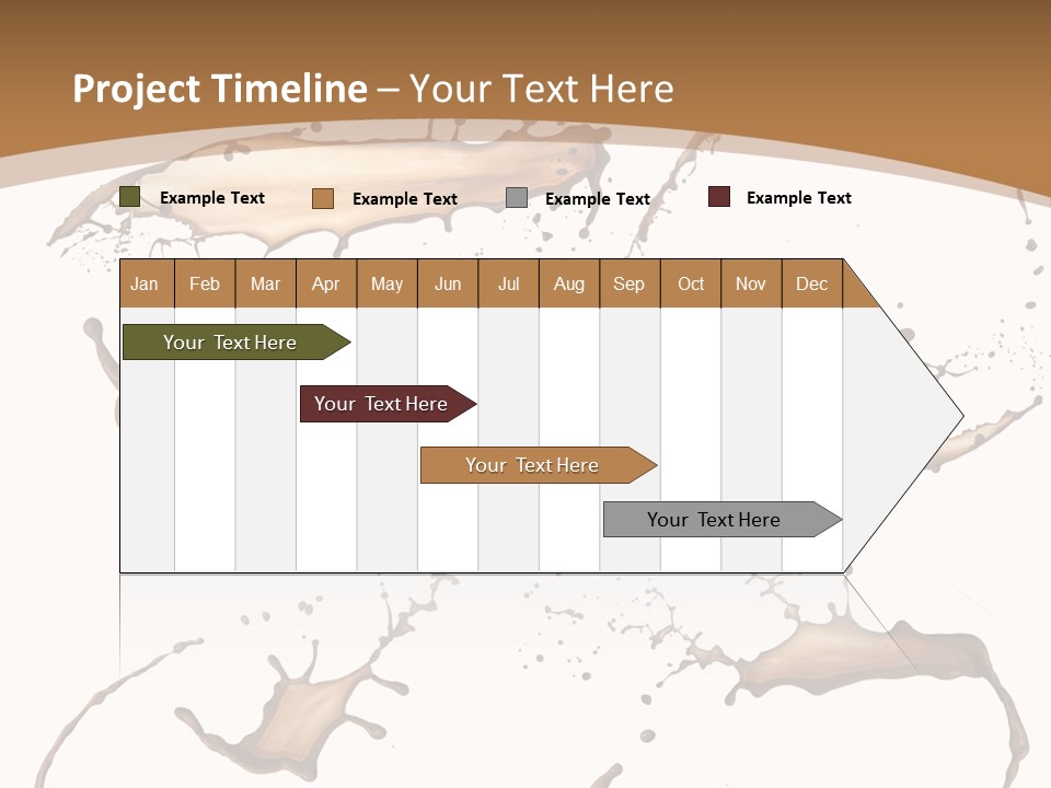 Action Cream Backdrop PowerPoint Template