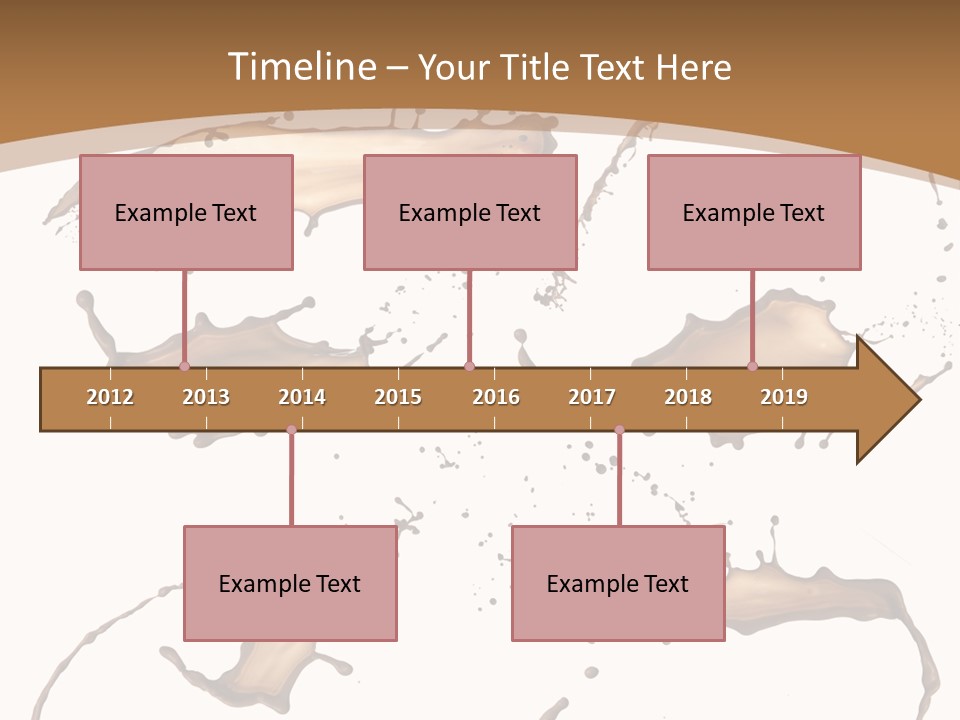 Action Cream Backdrop PowerPoint Template