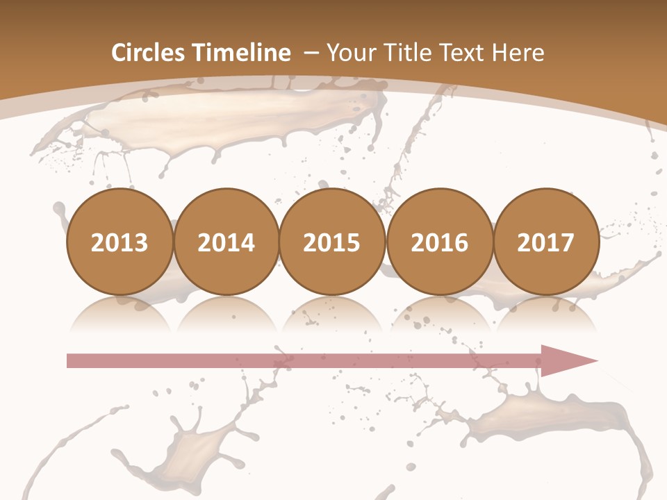 Action Cream Backdrop PowerPoint Template