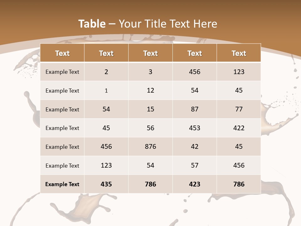 Action Cream Backdrop PowerPoint Template