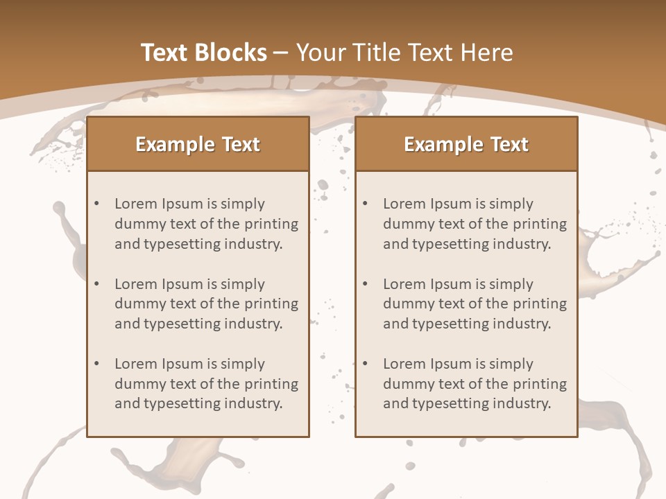 Action Cream Backdrop PowerPoint Template