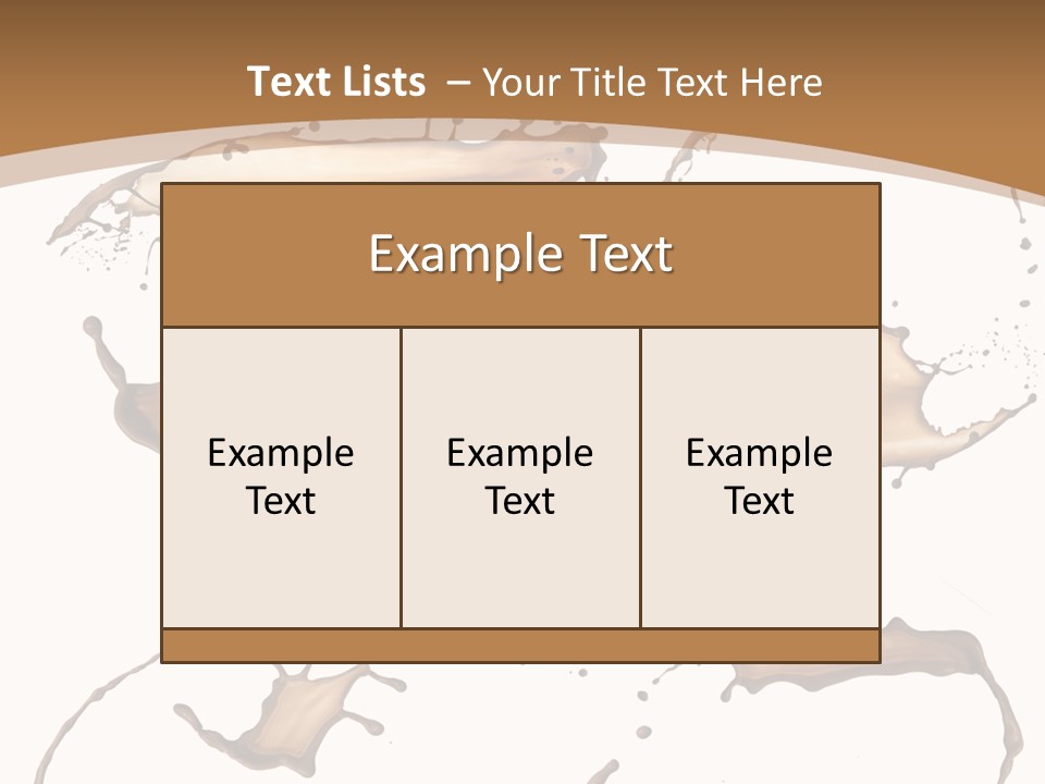 Action Cream Backdrop PowerPoint Template