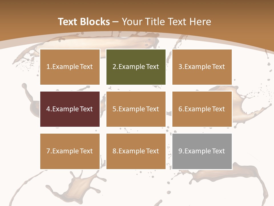 Action Cream Backdrop PowerPoint Template