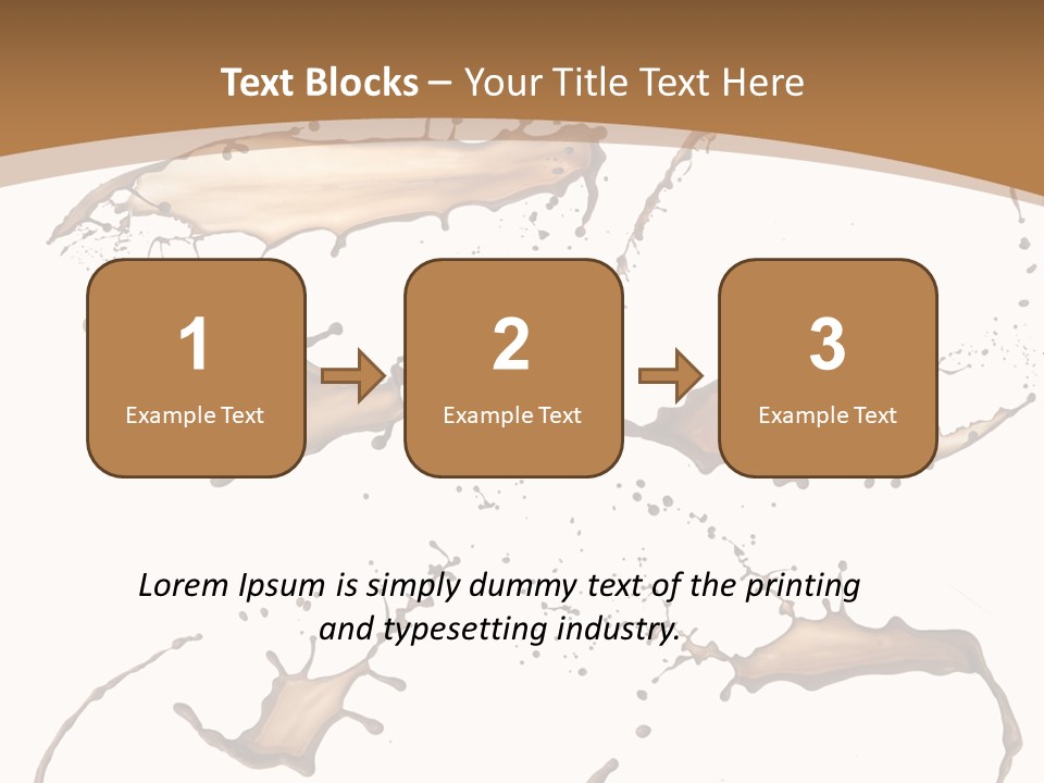 Action Cream Backdrop PowerPoint Template