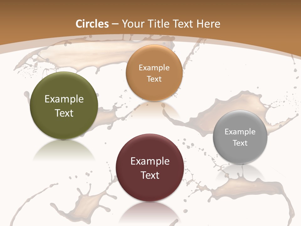 Action Cream Backdrop PowerPoint Template