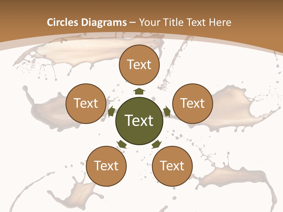 Action Cream Backdrop PowerPoint Template