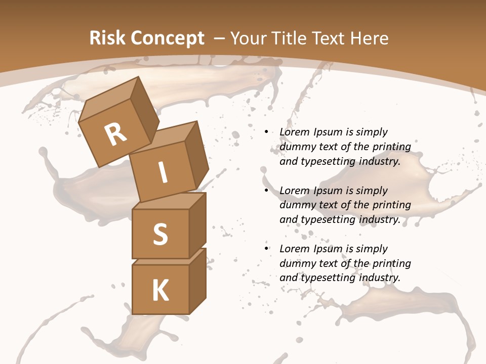 Action Cream Backdrop PowerPoint Template