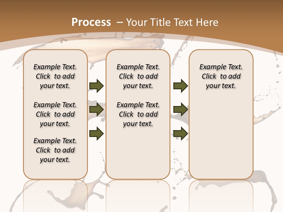Action Cream Backdrop PowerPoint Template