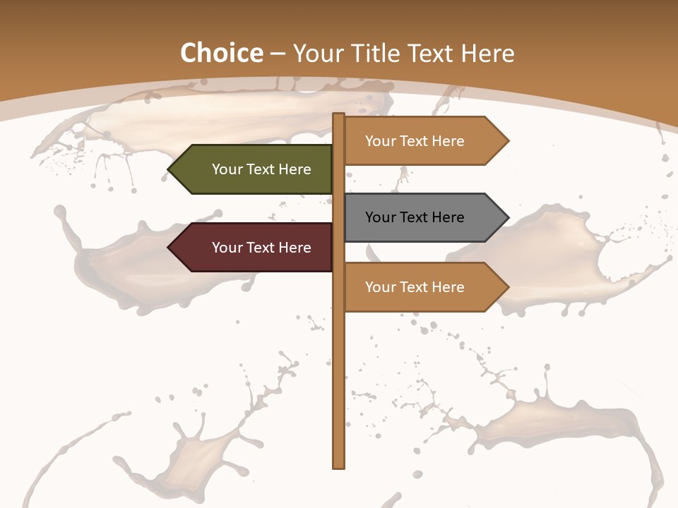 Action Cream Backdrop PowerPoint Template