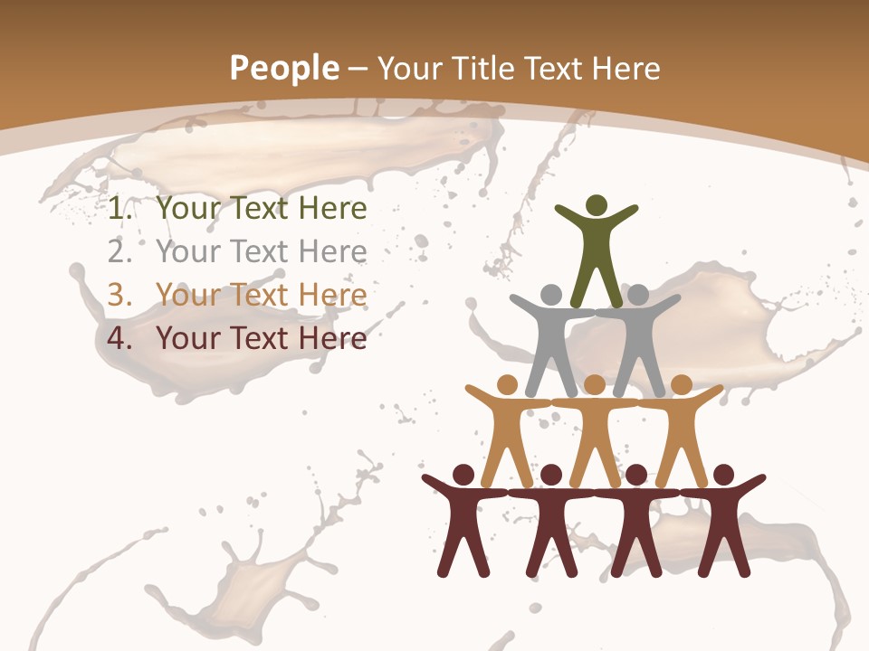 Action Cream Backdrop PowerPoint Template