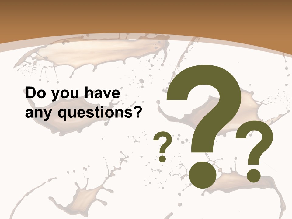 Action Cream Backdrop PowerPoint Template