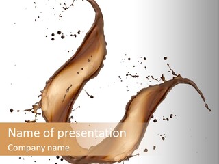 Dairy Bubble Delicious PowerPoint Template