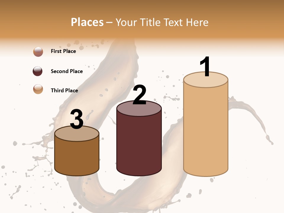 Dairy Bubble Delicious PowerPoint Template