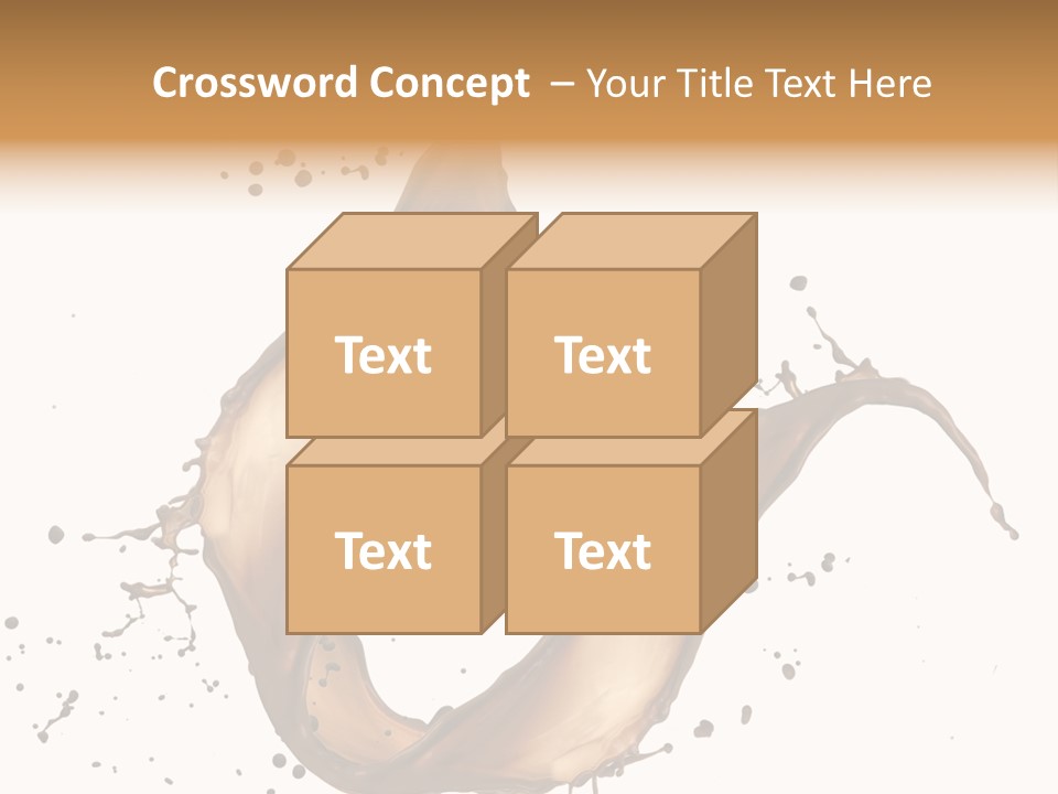 Dairy Bubble Delicious PowerPoint Template