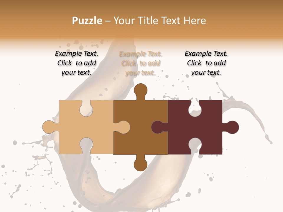 Dairy Bubble Delicious PowerPoint Template