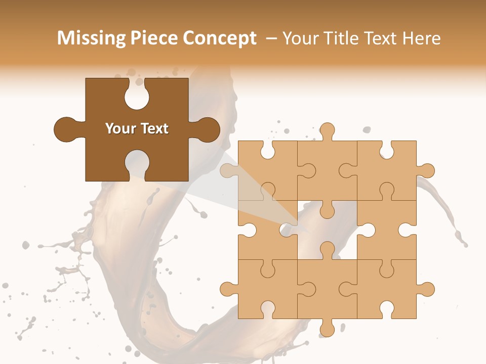 Dairy Bubble Delicious PowerPoint Template