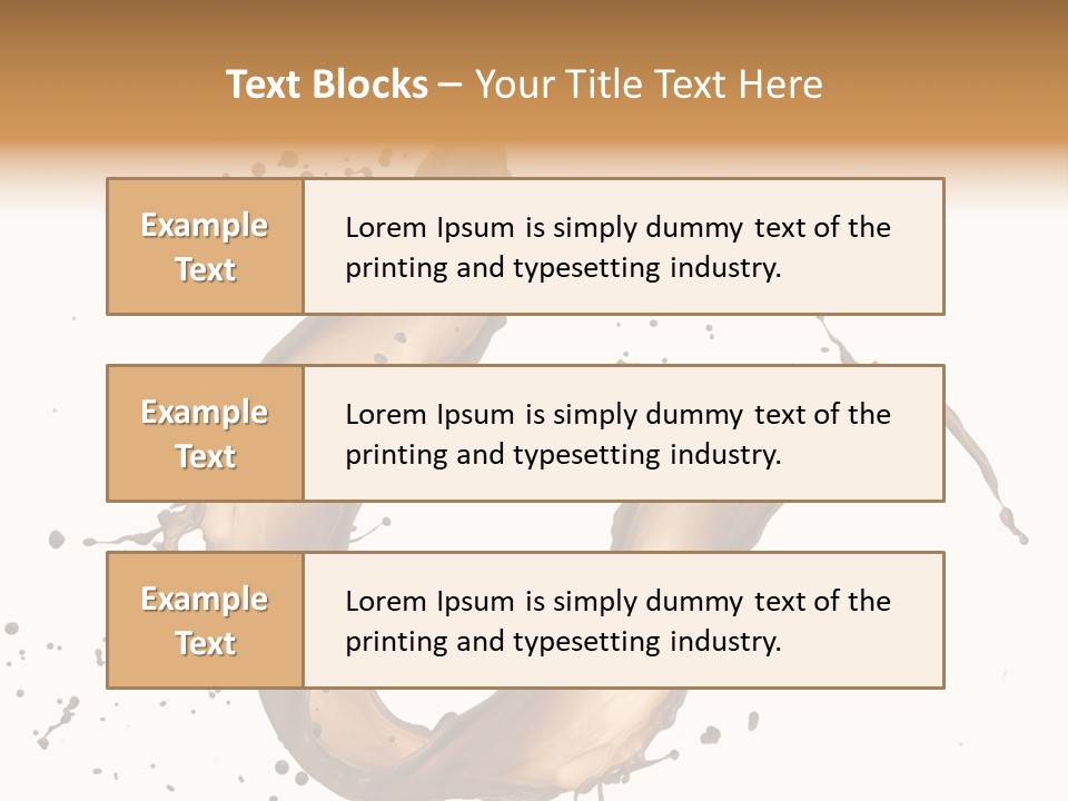 Dairy Bubble Delicious PowerPoint Template