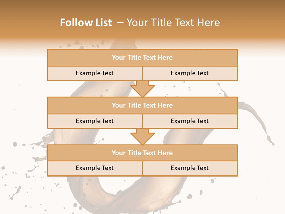 Dairy Bubble Delicious PowerPoint Template