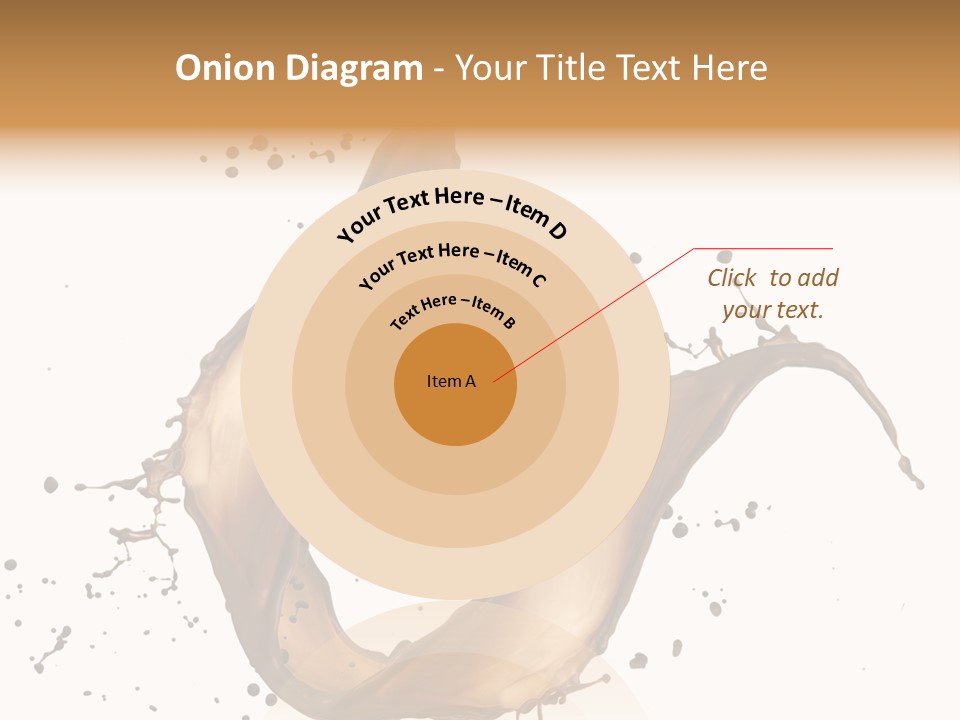 Dairy Bubble Delicious PowerPoint Template
