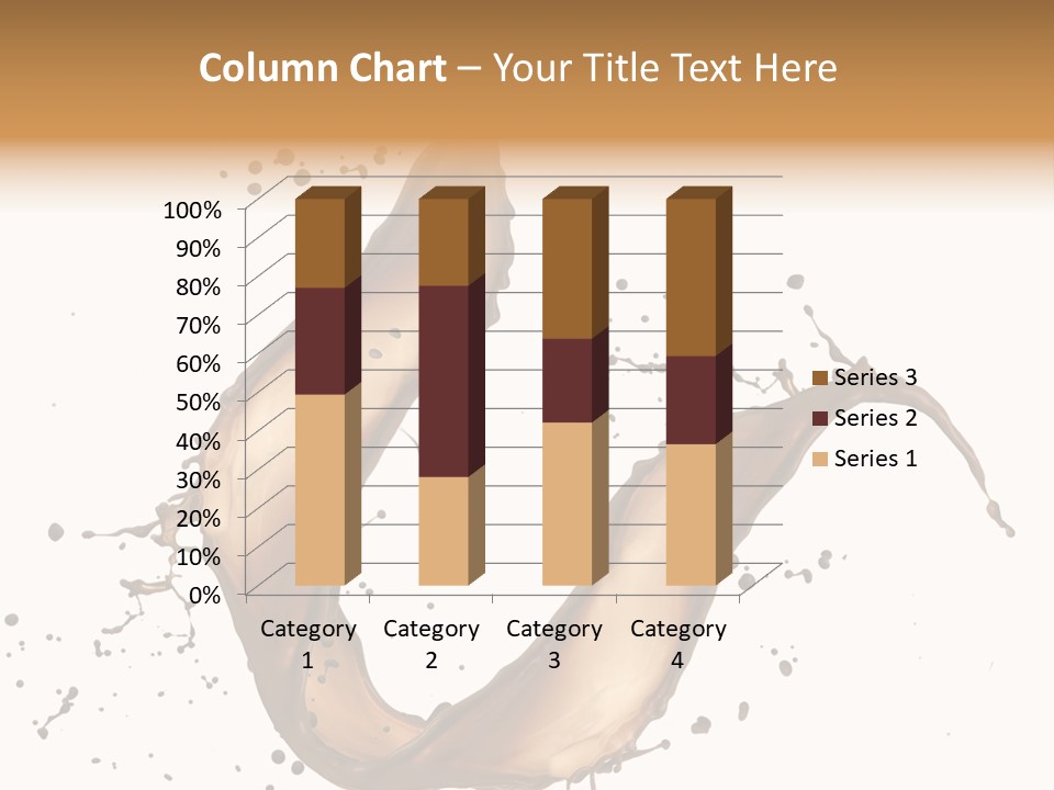 Dairy Bubble Delicious PowerPoint Template