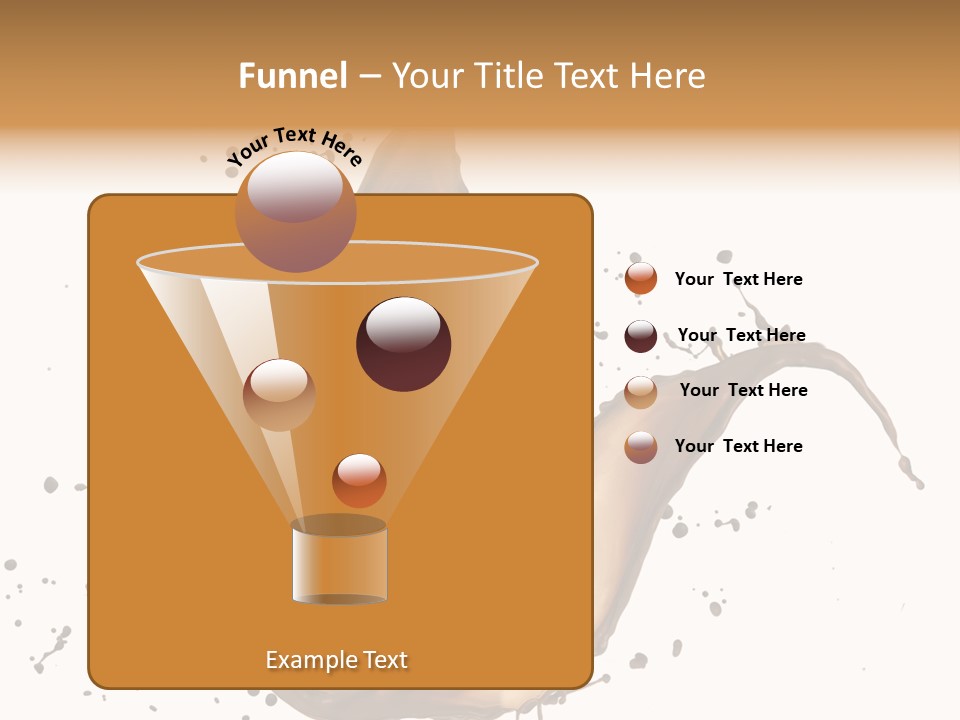 Dairy Bubble Delicious PowerPoint Template