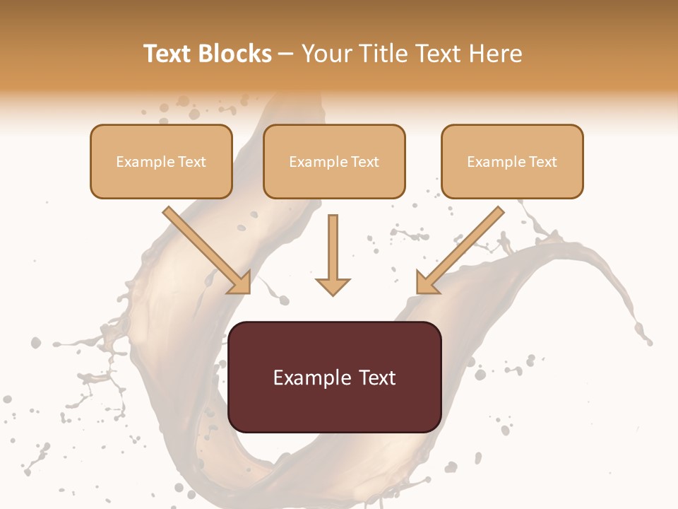 Dairy Bubble Delicious PowerPoint Template