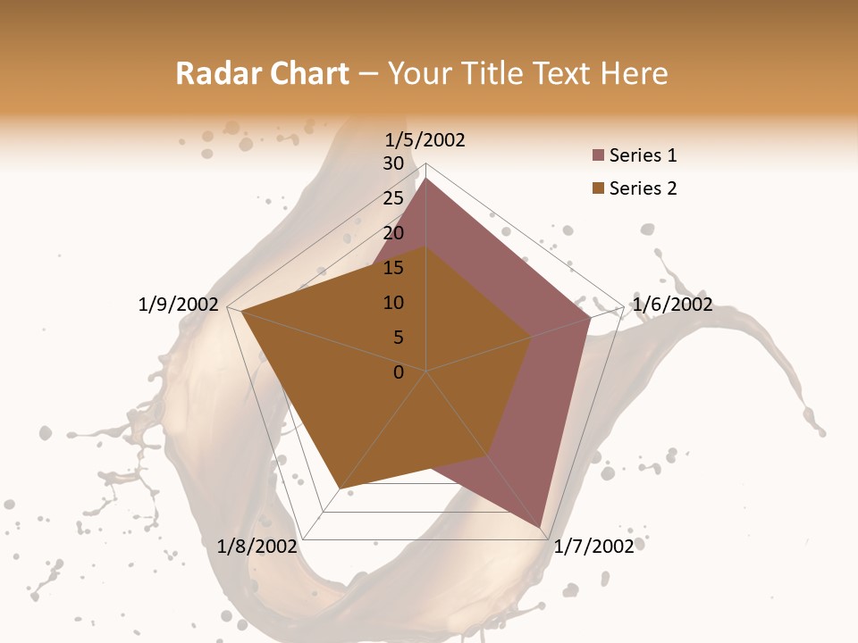 Dairy Bubble Delicious PowerPoint Template