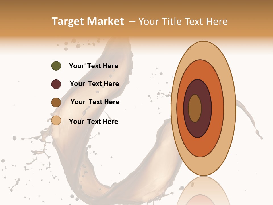 Dairy Bubble Delicious PowerPoint Template