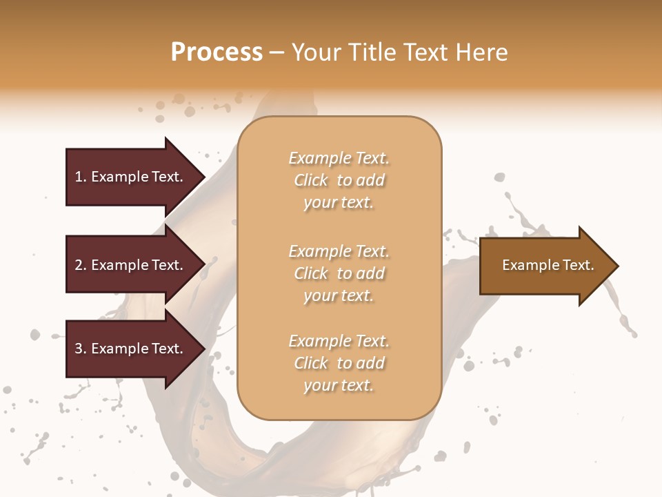 Dairy Bubble Delicious PowerPoint Template
