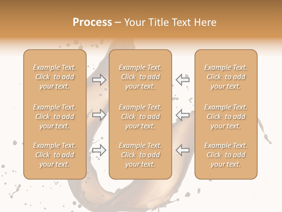 Dairy Bubble Delicious PowerPoint Template