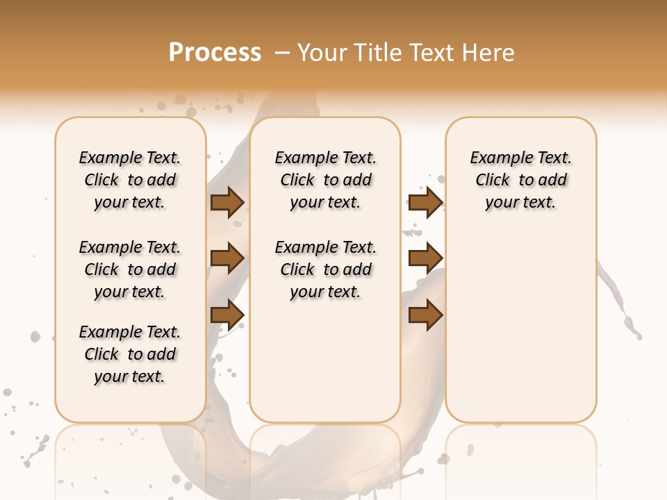 Dairy Bubble Delicious PowerPoint Template