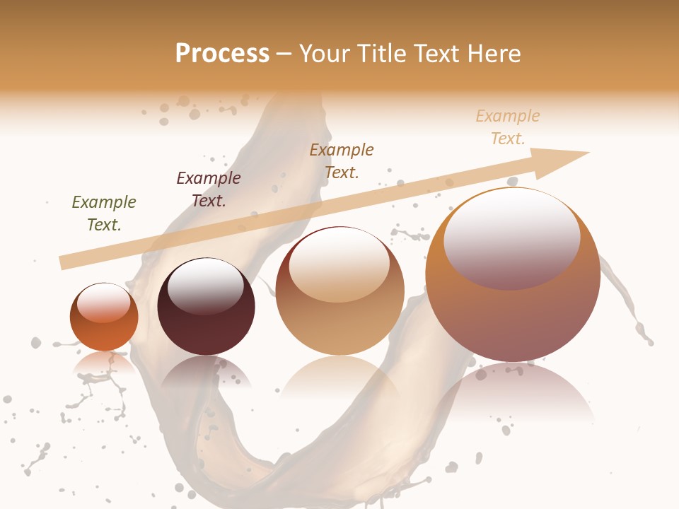 Dairy Bubble Delicious PowerPoint Template