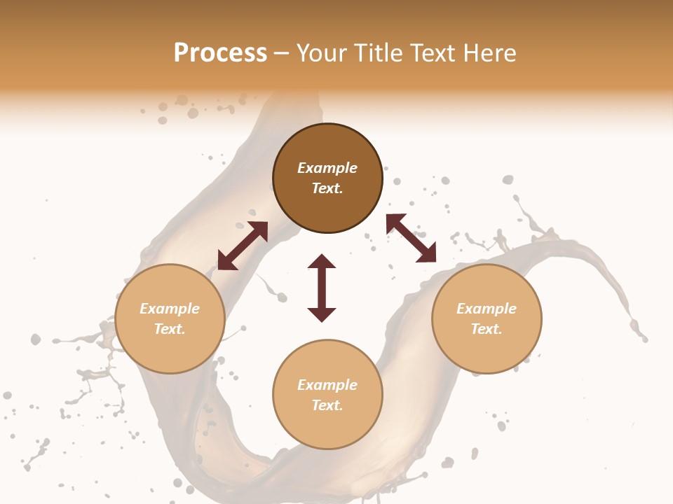 Dairy Bubble Delicious PowerPoint Template